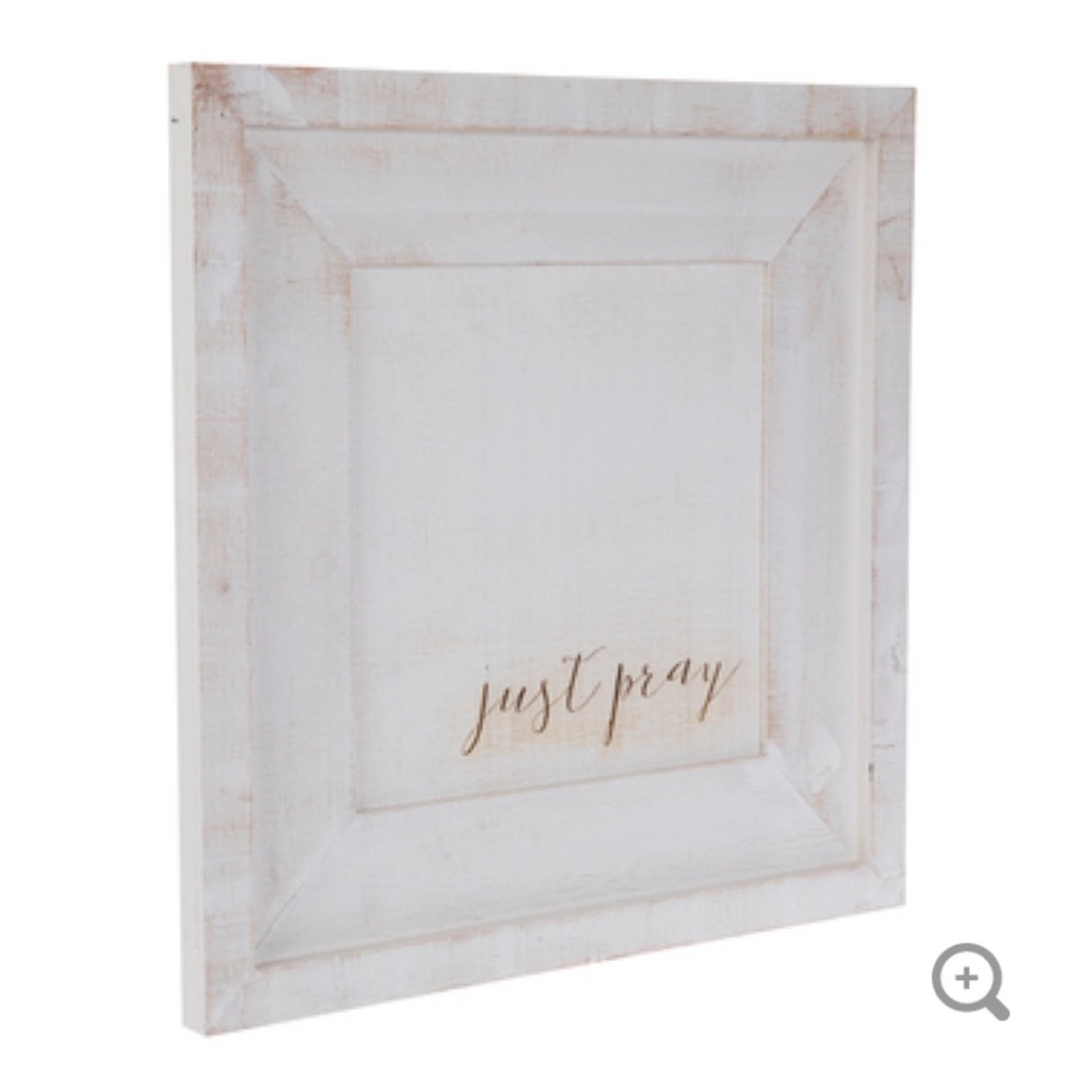 “Just Pray” Hobby Lobby Wooden Sign